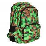 Mokyklinė kuprinė 2 skyrių 755 g Pixel Cubes St. Right