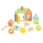 Mediniai raktai Sensorinis Montessori žaidimas su užduočių kortelėmis, Classic Toy