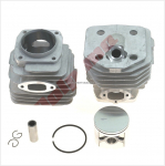 Cilindro komplektas su stūmokliu Husqvarna 254XP stūmoklis 45 mm. 503 50 39-01, 5035039-01, 503503901, 503 50 39-02, 5035039-02, 503503902, 503 50 39-03, 5035039-03, 503503903