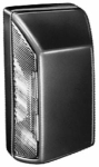 Numerio ap&scaron;vietimo žibintas stačiakampis baltas prisukamas plok&scaron;ti kontaktai 10W 12/24V 102x55x56,5mm Hella 2KA003389068 (56 vnt.)
