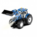 Siku traktorius New Holland T7.315 su priekiniu krautuvu ir programėlės valdymu, 10679700000