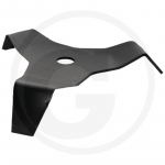 Trimerio pjovimo peilis tri&scaron;akis lenktas 300 x 20,00 mm storis 4,00 mm