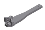 Prikabinimo įtaiso laikanti plok&scaron;tė Rockinger RO820L3534C