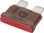 Automobilio saugiklis standartinis 80V, 7.5A, 19.7mm 10x Hella 8JS711683222