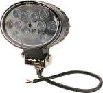 LED darbo žibintas ovalus 36W, 2760lm, 10/30V, 144x85x95mm, 12 LED LA10060