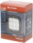 LED darbo žibintas kvadratinis 15W, 1800lm, 12-55V, 123x74x100mm, 9 LED  LA10099