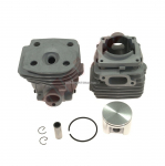 Cilindro komplektas su stūmokliu Husqvarna 359 stūmoklis 47 mm. 537 15 73-02, 5371573-02, 537157302, 537 15 73-04, 5371573-04, 537157304, 537 24 85-02, 5372485-02, 537248502, 537 24 85-04, 5372485-04, 537248504