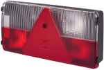 Galinis žibintas de&scaron;ininis stačiakampis, 12V, 281x53.5x138.9mm, Hella 2VB341032141