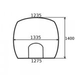 Priekinis kabinos stiklas G931812041010N