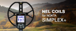 NEL ritės SIMPLEX+ metalo detektoriui