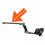 XP rėmas su viduriniąja karbonine dalimi ir pamink&scaron;tinta rankena