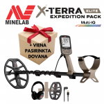 Minelab X-TERRA ELITE EXPEDITION PACK metalo detektorius + 1 DOVANA PASIRINKTINAI