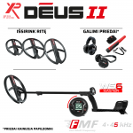 XP DEUS 2 WS6 MASTER metalo detektorius su pasirinkta rite
