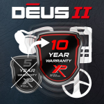 XP DEUS 2 10 metų garantija elektronikai (5+5)