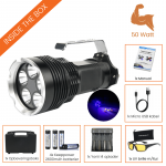 UV žibinto rinkinys gintarų paie&scaron;kai - DARK NIGHT 50W