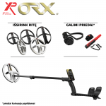 XP ORX metalo detektorius su pasirenkama rite ir kitais papildomai pasirenkamais priedais