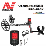 Minelab VANQUISH 560 PRO PACK metalo detektorius (2026m. serija )