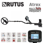 Rutus ATREX metalo detektorius su 28cm (black coil) rite