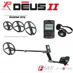 XP DEUS 2 metalo detektorius ( pilna komplektacija: su pasirekama rite, pultu ir WS6 ausinėmis )