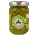 Ekologi&scaron;kas bazilikų pesto padažas su tofu, 130 g