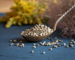 Ekologi&scaron;kos kanapių sėklos RAW - 400 g