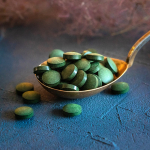 Ekologi&scaron;kos spirulina tabletės 500 mg