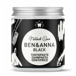 Natūrali balinanti dantų pasta be fluoro su aktyvuota anglimi, mėtų aliejumi, alaviju ir &scaron;altalankiu, Black, 100 ml