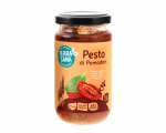 Ekologi&scaron;kas saulėje džiovintų pomidorų užtepas Pesto di Pomodori, 180 g, TERRASANA