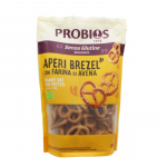 Ekologi&scaron;ki sūdyti avižiniai sausainiai Pretzels, 80 g