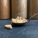 Ekologi&scaron;ki Lion's Mane (Liūto karčiai, Hericium erinaceus) grybai, 500 mg kapsulėse