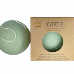 Natūrali kempinėlė i&scaron; konjako manano (veidui) Green Tea