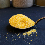 Ekologi&scaron;kos smulkintos kukurūzų kruopos (Polenta)