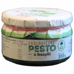 Ekologi&scaron;kas bazilikų pesto padažas, 200 g