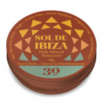 Apsauginis kremas veidui ir kūnui nuo saulės su SPF 30, 30 g