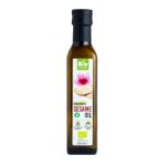 Ekologi&scaron;kas nerafinuotas sezamų sėklų aliejus, 250 ml