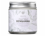 Natūrali balinanti dantų pasta BEN&ANNA WHITE be fluoro su mėtų aliejumi ir &scaron;alavijų ekstraktu,100 ml