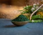 Ekologi&scaron;ki žaliosios spirulinos milteliai - 500 g