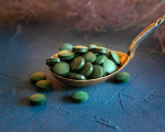 Ekologi&scaron;kos spirulina tabletės 500 mg - 50 g