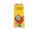 Ekologi&scaron;kos duonos lazdelės su sezamo sėklomis Grissini Sesame, 125 g, TERRASANA