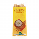 Ekologi&scaron;kos duonos lazdelės su sezamo sėklomis Grissini Sesame, 125 g