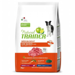 Trainer Natural Adult Medium Beef sausas pa&scaron;aras suaugusiems &scaron;unims vidutinio dydžio veislų, jautiena; 3kg, 12kg