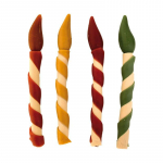 Croci Party Candles skanėstas gimtadienio žvakutės &scaron;unims; 4x28g