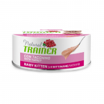 Trainer Natural Baby Kitten Turkey konservuotas pa&scaron;aras kačiukams, kalakutiena; 80g