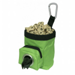 Croci Treat Bag Green skanėstų ir mai&scaron;elių krep&scaron;ys