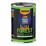 Alpha Spirit Wild Forest konservuotas pa&scaron;aras suaugusiems &scaron;unims, kiaulena, kalakutiena; 400g