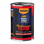 Alpha Spirit Mediterranean Farm konservuotas pa&scaron;aras suaugusiems &scaron;unims, kiaulena, vi&scaron;tiena; 400g