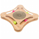 Trixie Cardboard Square draskyklė žaidimas katėms kartoninė su katžolė; 35x35cm