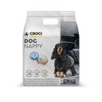 Croci Dog Nappy sauskelnės &scaron;unims XL 40-62cm; 10vnt