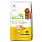 Trainer Natural Adult Mini Chicken sausas pa&scaron;aras suaugusiems &scaron;unims mažų veislų, vi&scaron;tiena; 2kg, 7kg