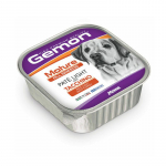 Gemon Wet Dog Pate light turkey konservuotas pa&scaron;aras pa&scaron;tetas &scaron;unims, kalakutiena; 150g